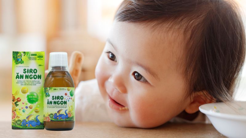 Siro ăn ngon DK Pharma cho trẻ biếng ăn – Lựa chọn sáng suốt cho các mẹ