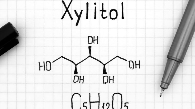 Cấu trúc phân tử của Xylitol