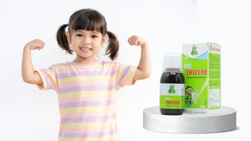 Siro Thycero tăng sức đề kháng có tốt không? Hé lộ công thức tạo nên hiệu quả vượt trội