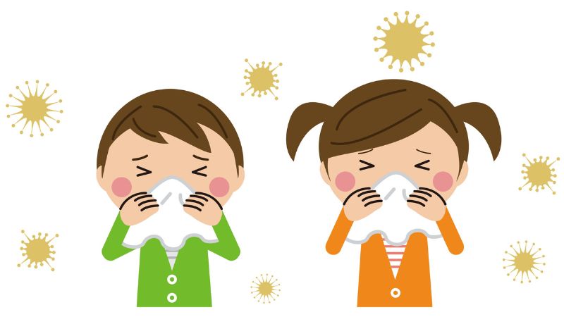 Hệ miễn dịch của bé rất dễ bị bệnh