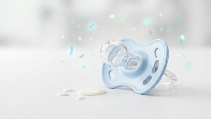 Vi khuẩn tích tụ trên ti giả 