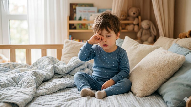 Trẻ hay dụi mắt có nguy hiểm không?