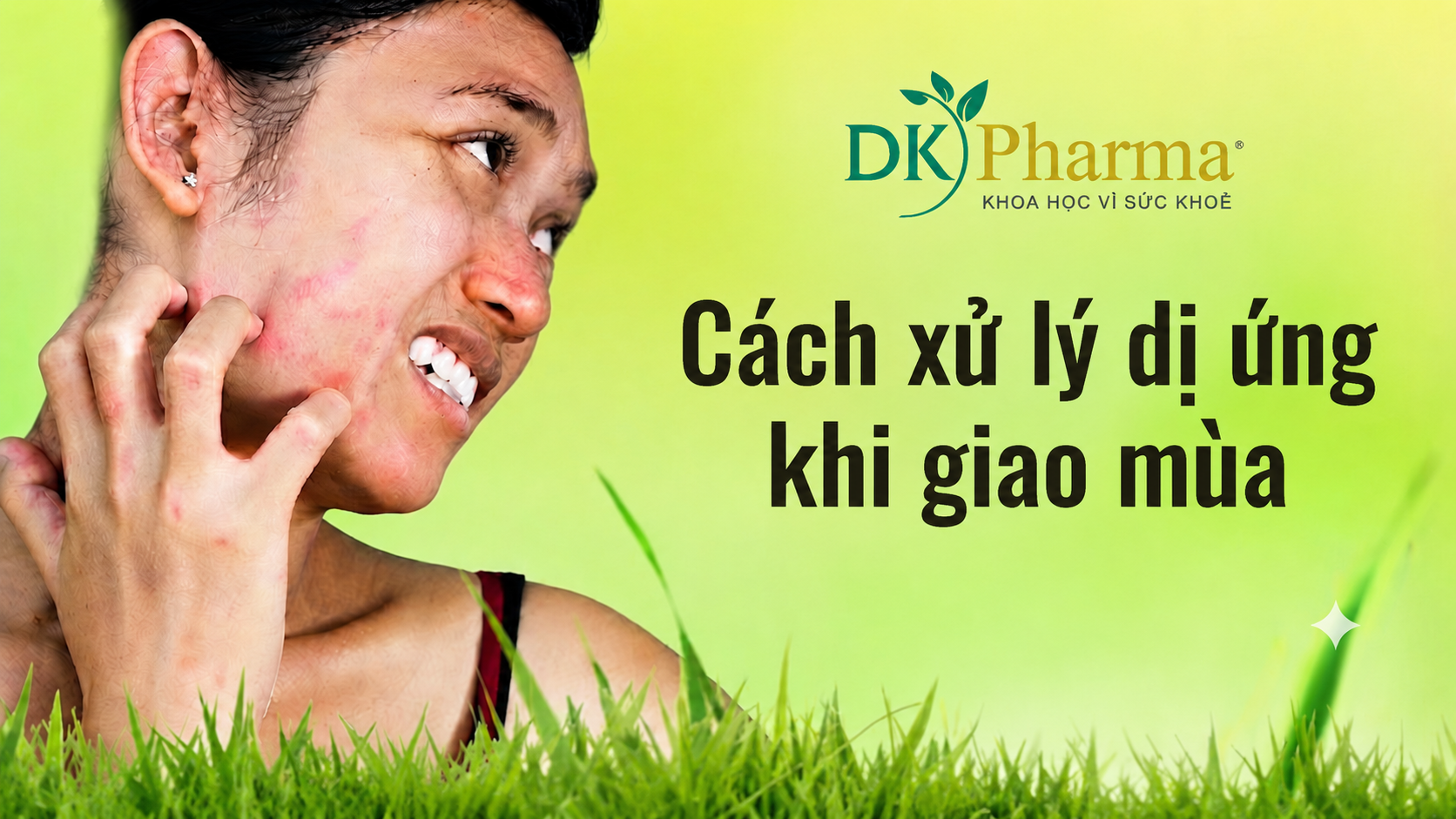 Cách xử lý dị ứng khi giao mùa