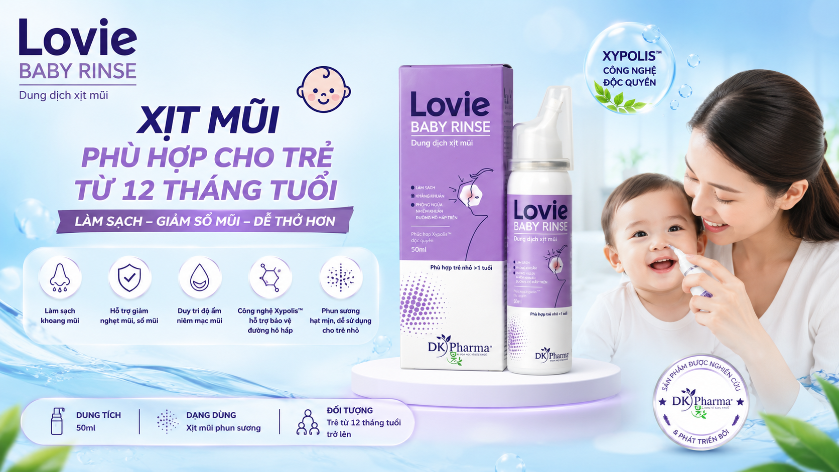 Xịt mũi Lovie