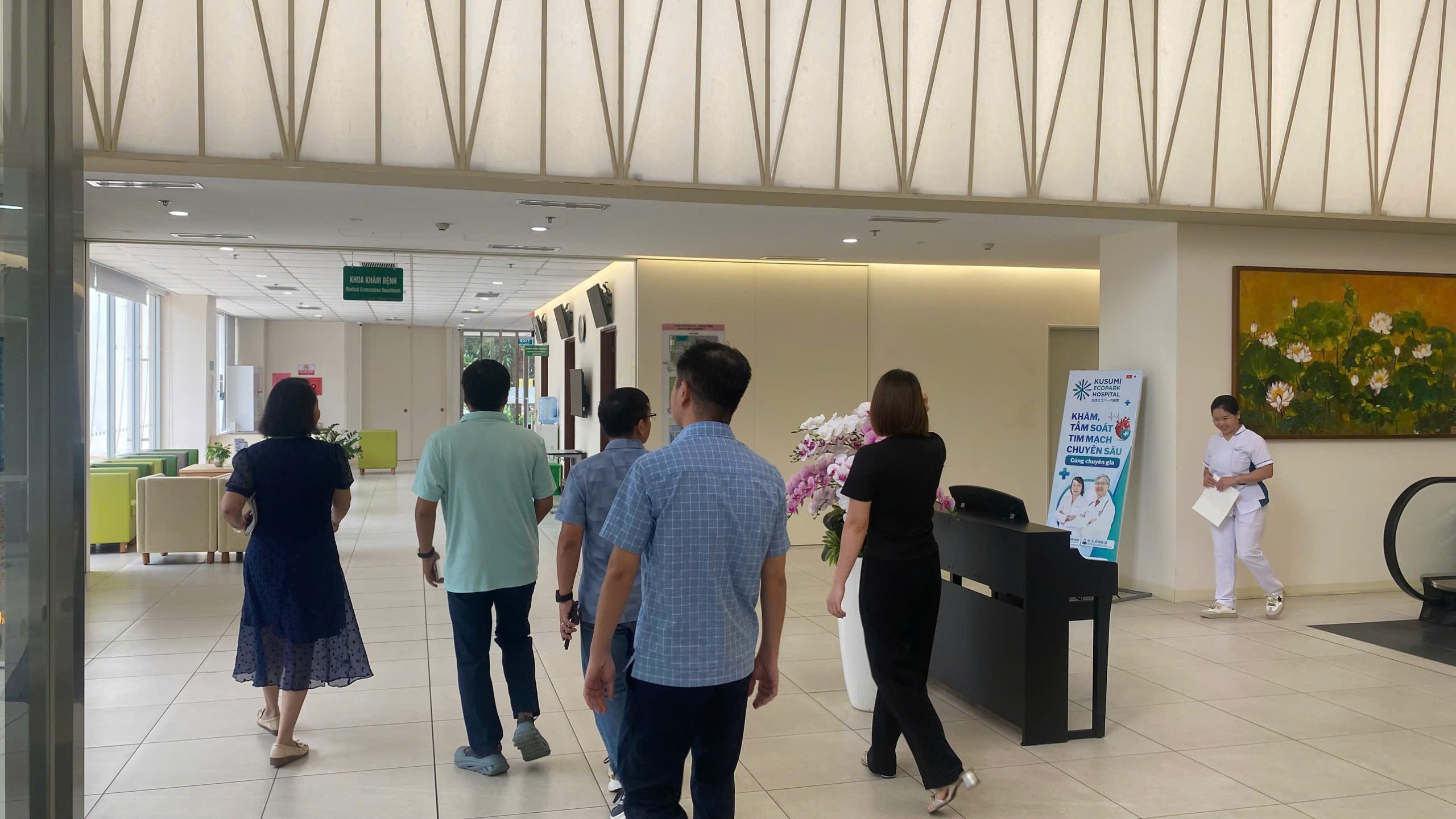 Đoàn đại biểu của DK Pharma tham quan thực tế tại Bệnh viện Kusumi Ecopark